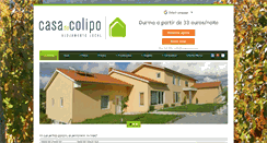 Desktop Screenshot of casacolipo.com